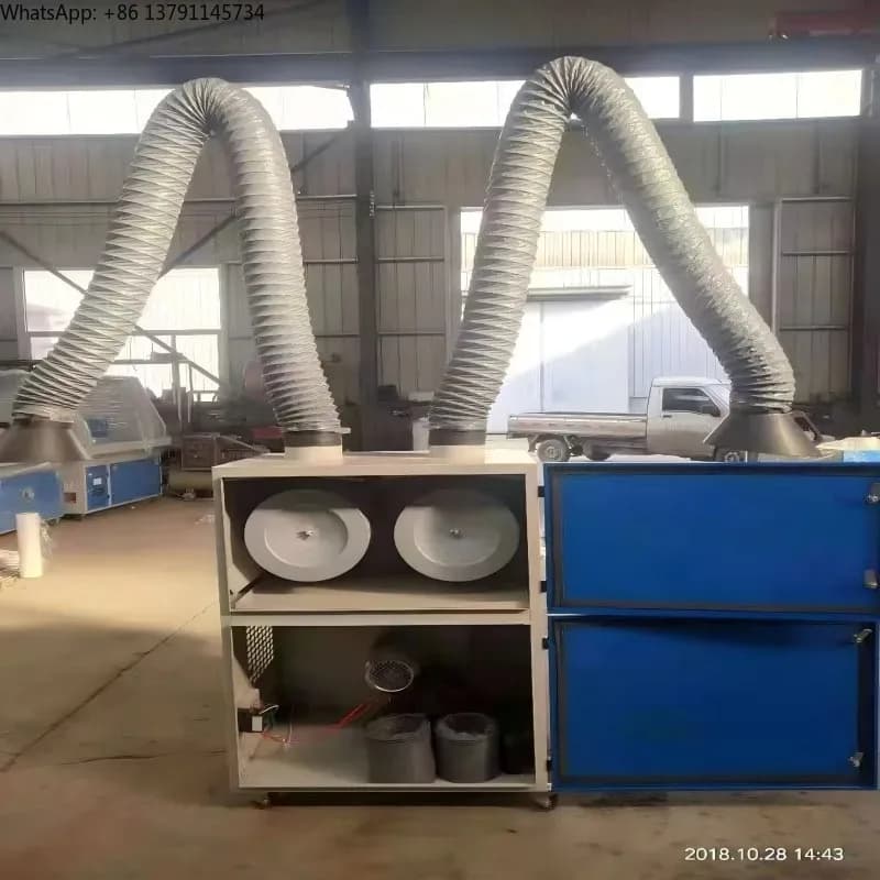 Factory New Portable Dust Collector Mobile Welding Equipment for Plasma Cutting Fume Extraction for Industrial Use