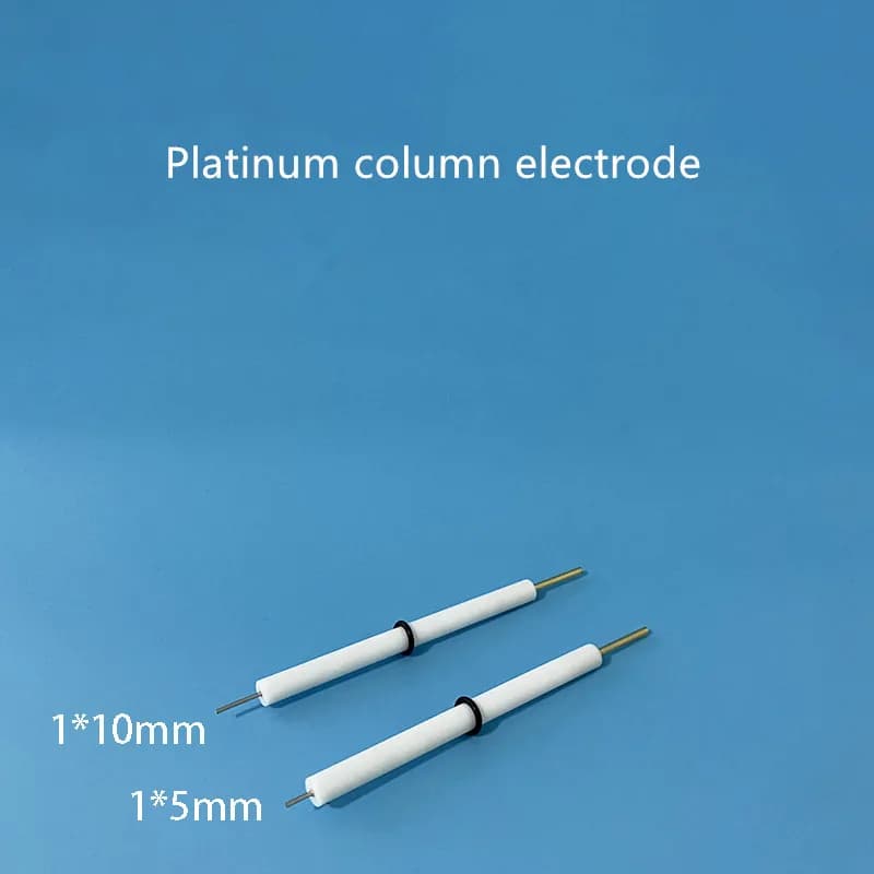 Platinum Wire Electrode 0.5x37mm/1.0x37mm; Platinum Column Electrode 1.0x5mm/1.0X10MM. Platinum-Assisted Counter Electrode.