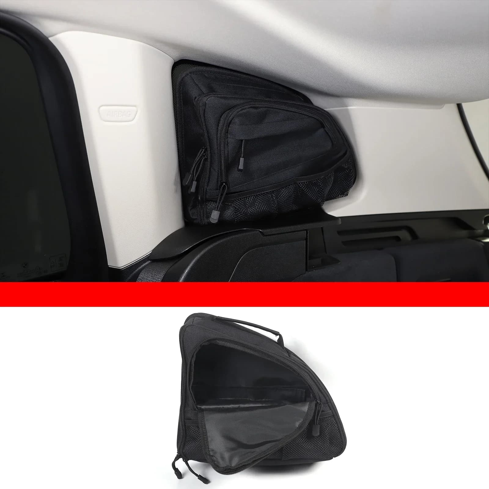Oxford Cloth Black For BMW X3 G01 2018-2023 Car Styling Car Trunk Tool Storage Window Bag Car Interior Modification Accessories
