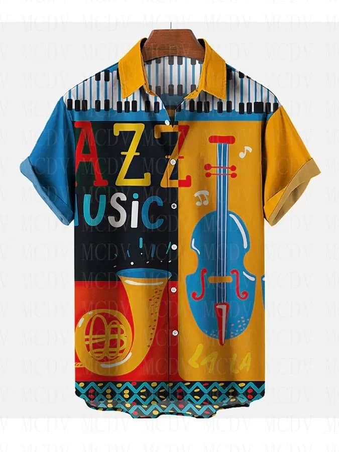 Printed Vacation Men's Short Sleeved Shirt Hawaiian Shirts Summer Women For Men Tops