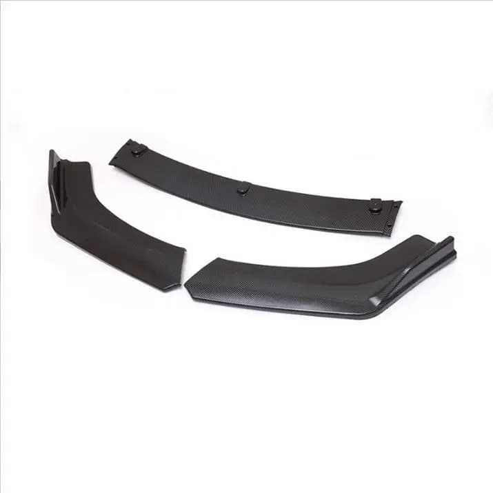 For 3PCS Car Front Bumper Lip For Lexus Is300 Is350 Is500 F-Sport 2021 2022-2024 Spoiler Splitter Diffuser Body Kits  Matte Blac