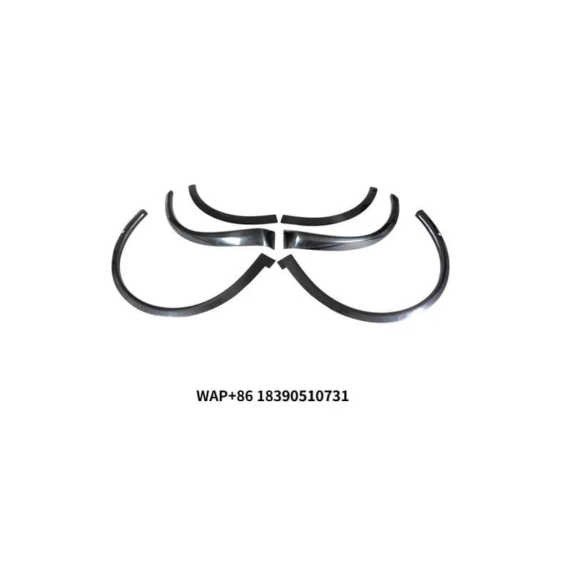Carbon Fiber Car Wheel Arch Trim Brow for Model X 2016-2018