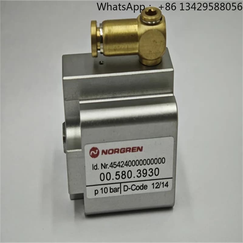 6 Pieces 00.580.3930 SM74 Automatic Plate Loading Air Cylinder for Offset Printing Machine Spare Parts
