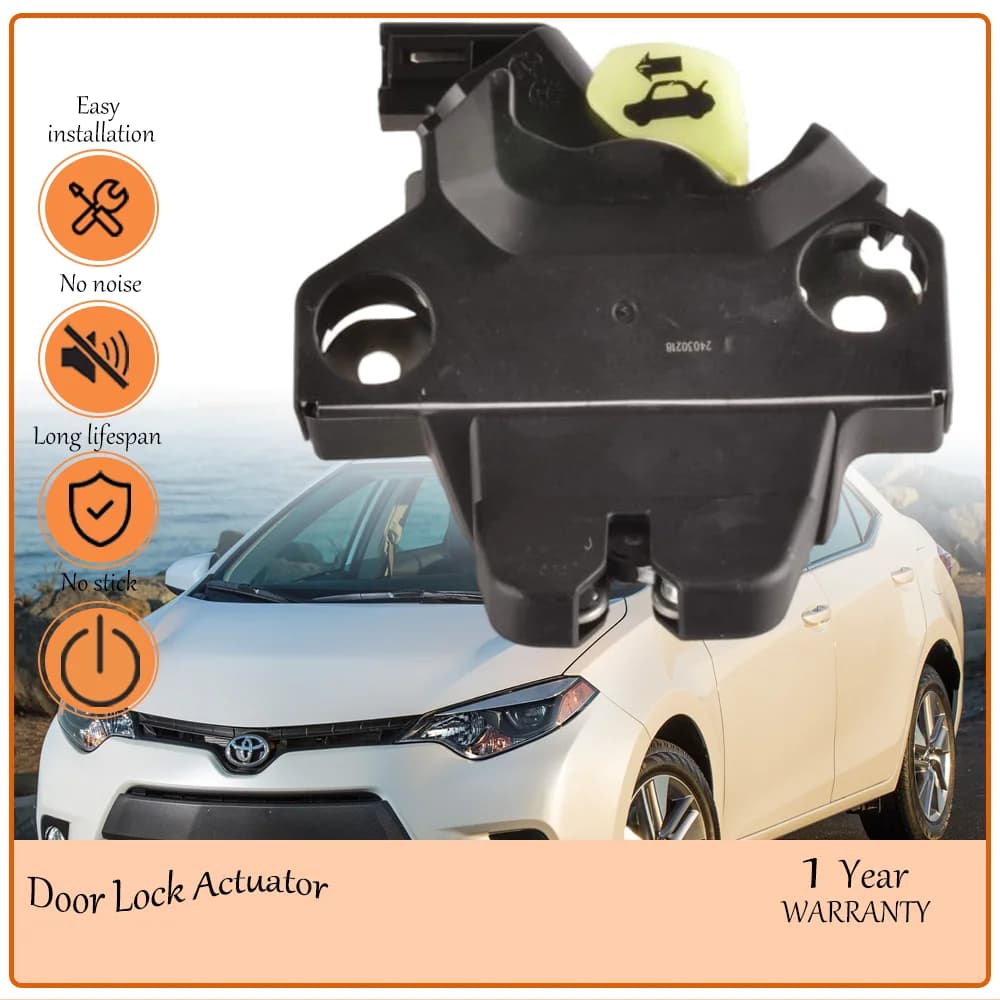 High‑Torque Tailgate Trunk Latch Lock Actuator Motor With fit Toyota Corolla 2015 2016 2017 2018 2019,oem 937-922,937922