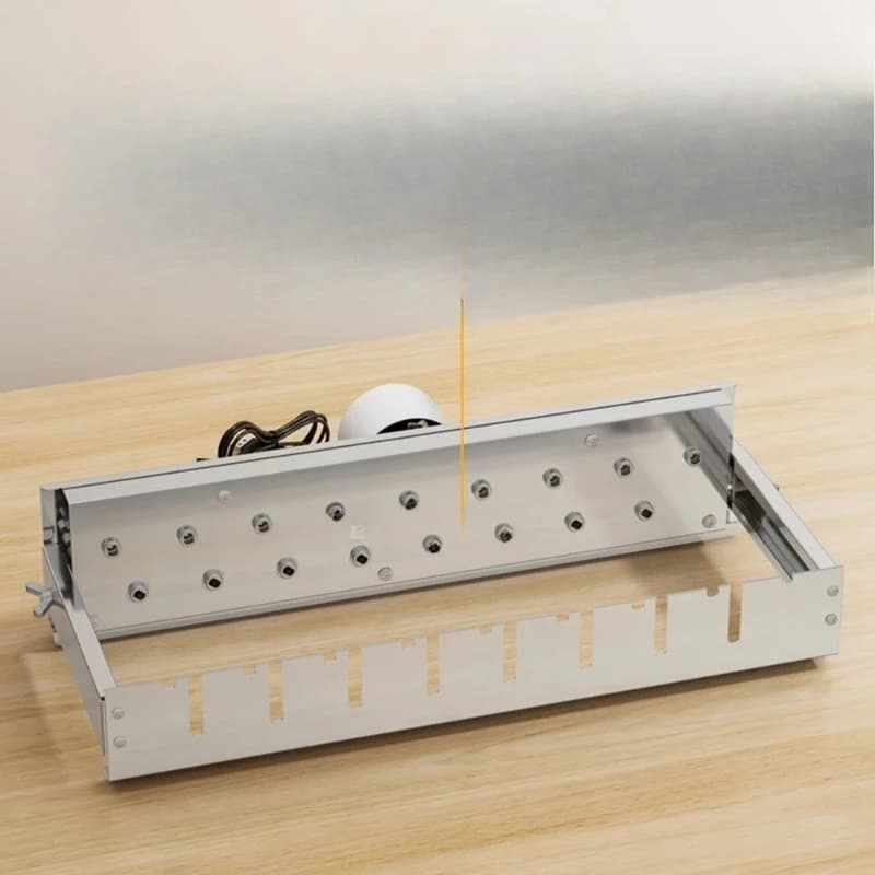 Automatic Rotary Grill with Adjustable Skewer Barbecue Tools Korean BBQ Grill Electric