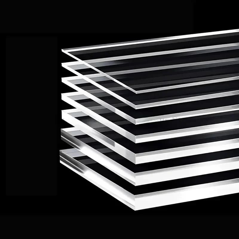 Transparent Plexiglass Acrylic Plates 5-30mm Thick For DIY Handmade And Custom Projects