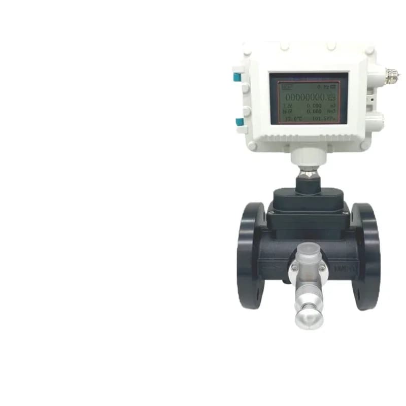 Gas turbine flowmeter, natural gas, self-compensated, compressed air