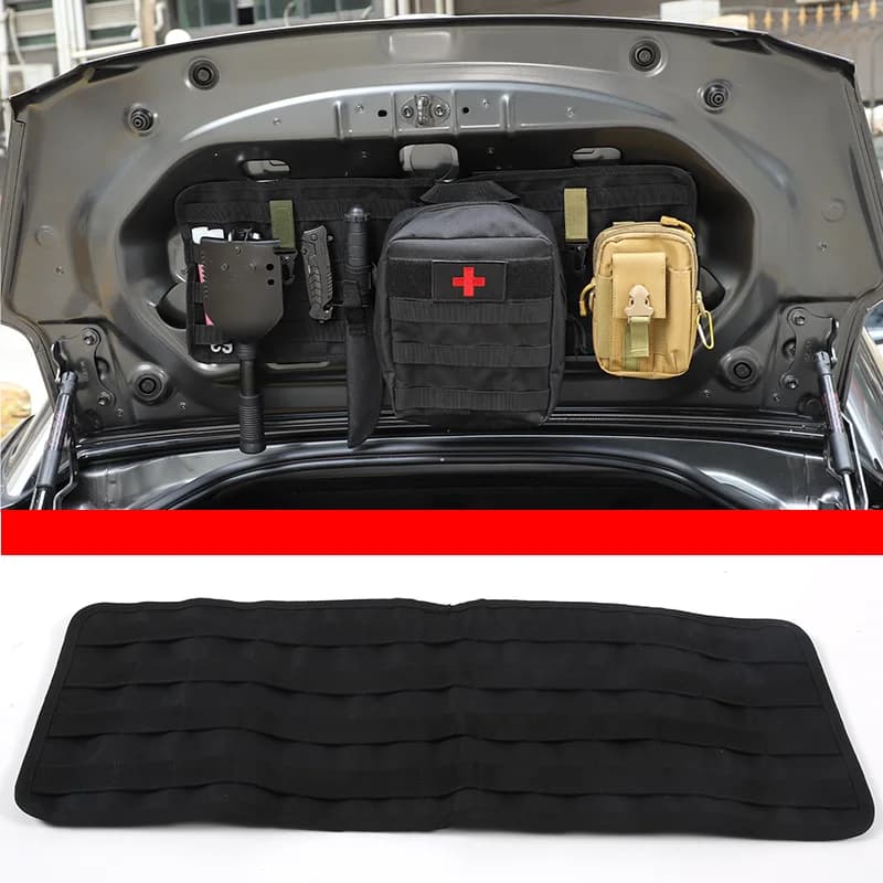 Trunk Organizer Trunk Lid Tool Hanging Pocket Stowing Tidying Car Trunk Box For Mazda MX-5 ND Fiat 124 Abarth 124 348 2016-2026