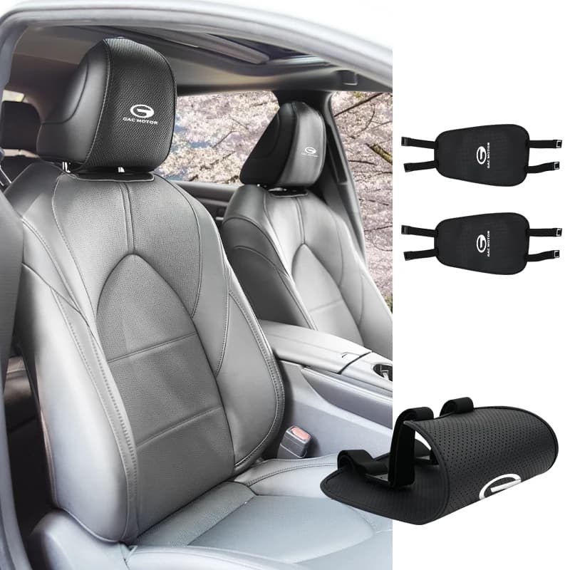 Car Seat Pillow Cover Headrest Protective Mask Auto Interior Accessories For Trumpchi GS3 GS4 GS5 GS8 GA3 GA4 GA5 GA6 GA8 GM6