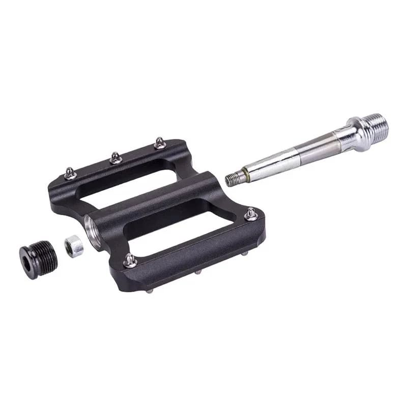 Mountain road bicycle pedal non-slip wide-sided aluminum alloy pedal universal bearing peeling pedal