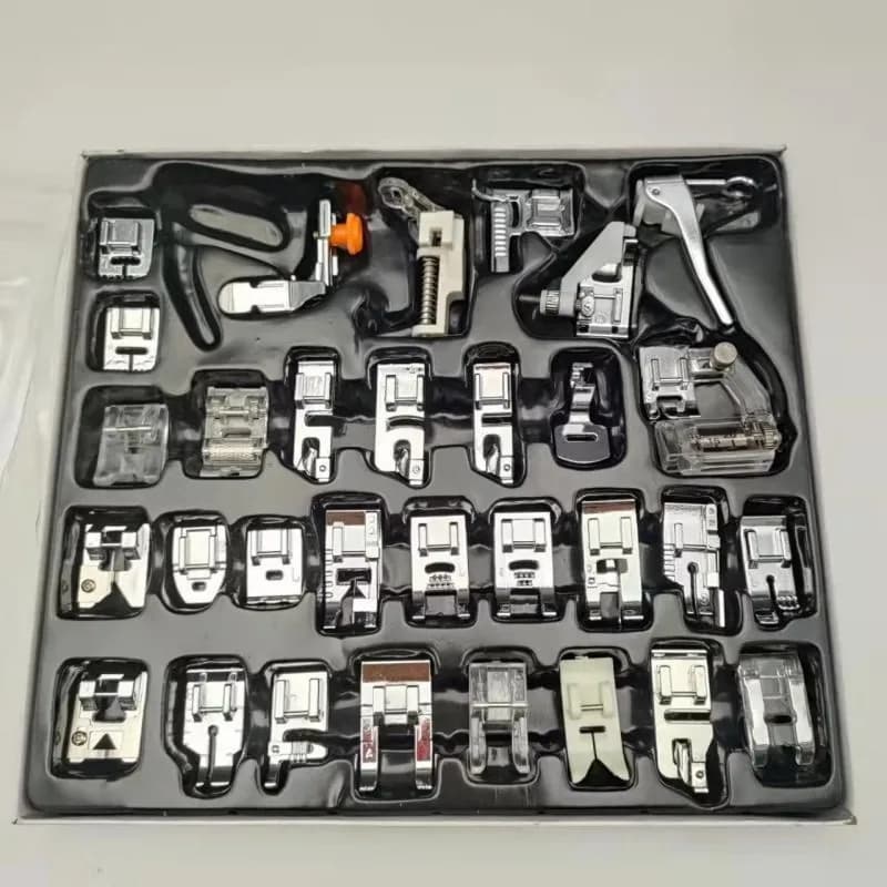 Household multifunctional sewing machine 32 kinds of presser foot set universal