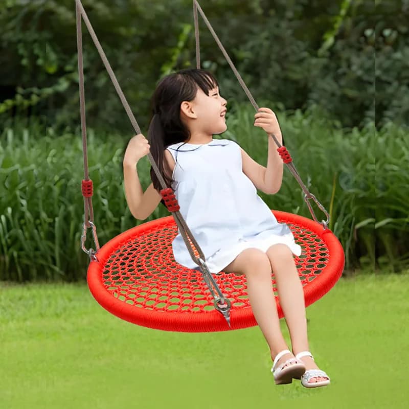 Cross-border Adult Disc Internet Celebrity Courtyard Colorful Indoor and Outdoor Easy To Hang Children's Swing
