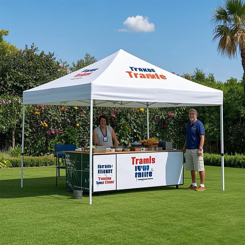 10x10 Advertising logo Outdoor Aluminum Exhibition Event Marquee Gazebos Canopy Pop up Custom Printed Trade Show Tents