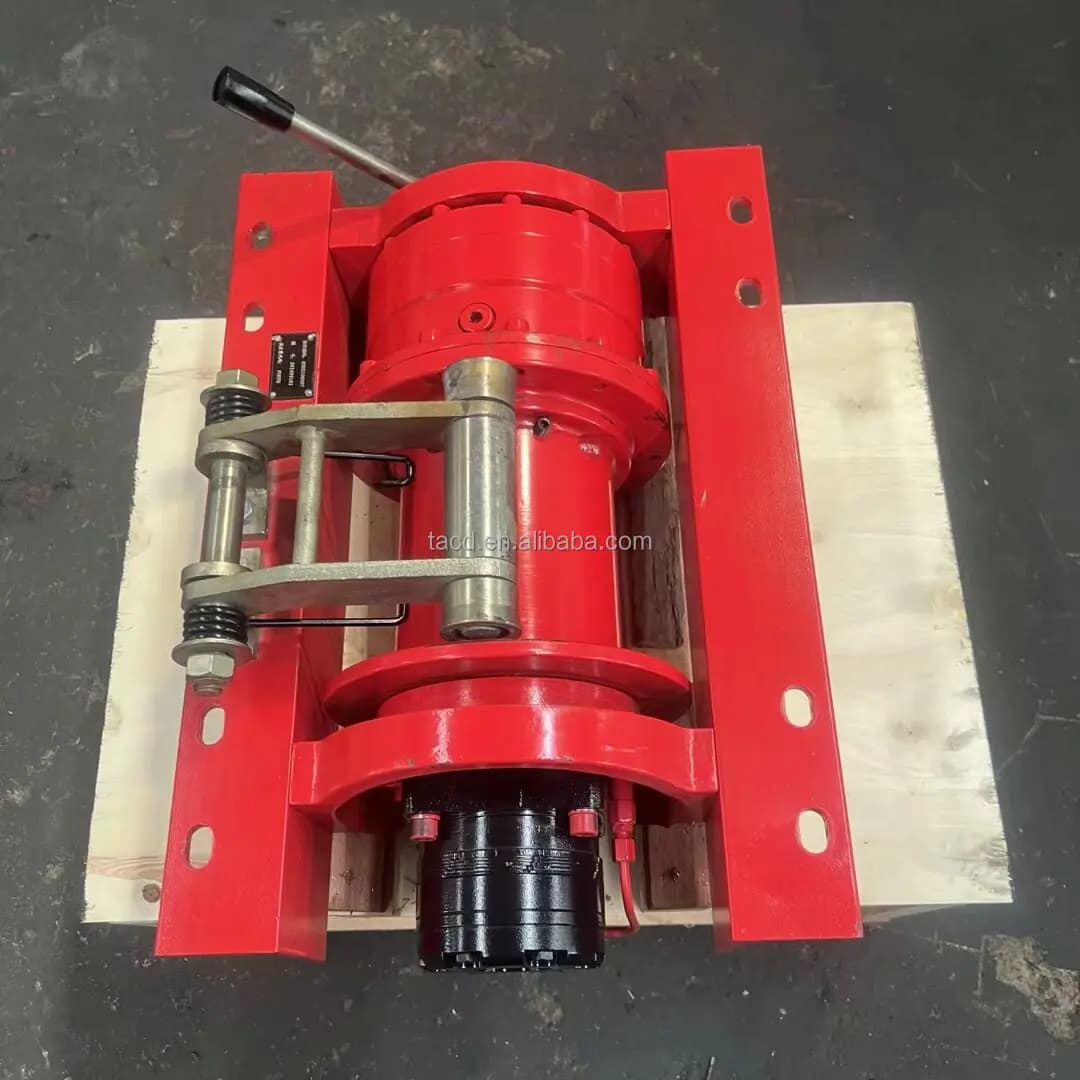 8 Ton 10 Ton Parasailing Equipment Truck Winch Hoist Rope Cable Pulling Mini Hydraulic Winch for Rescue Truck Wrecker