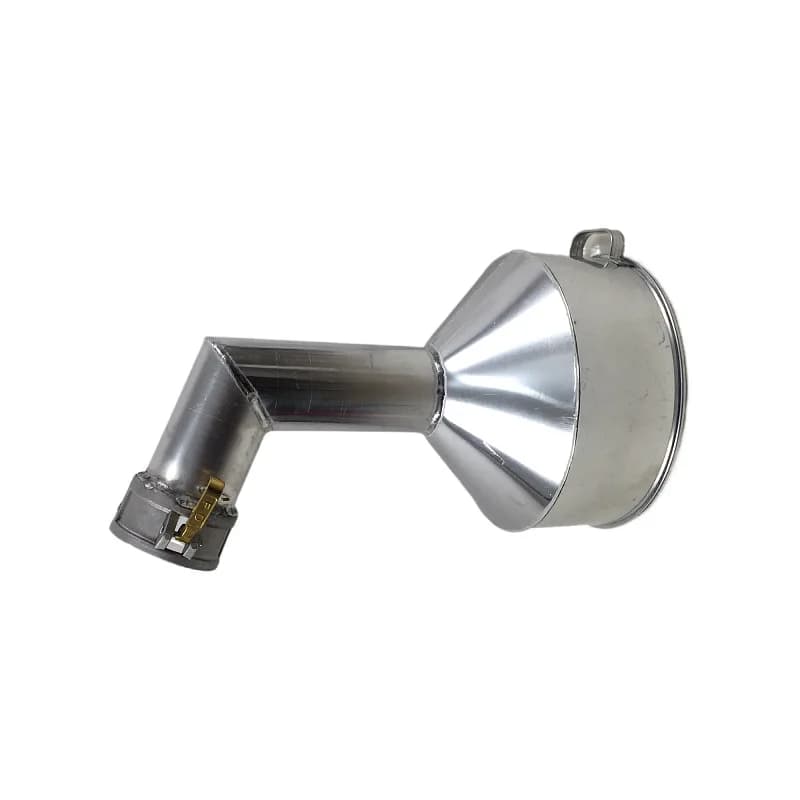*Explosion-proof aluminum funnel Long pipe Large diameter gas station Anti-static oil tanker Unloading curved mouth Thickened fu