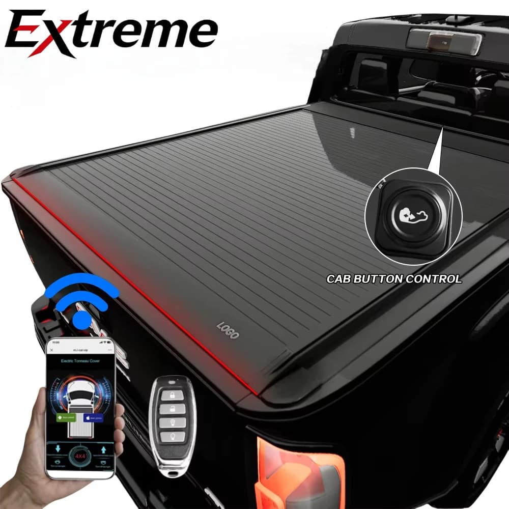 Aluminum Hard Retractable Rolling Back Tonneau Cover Pickup Truck Bed Cover for Honda Ridgeline 2012 2023