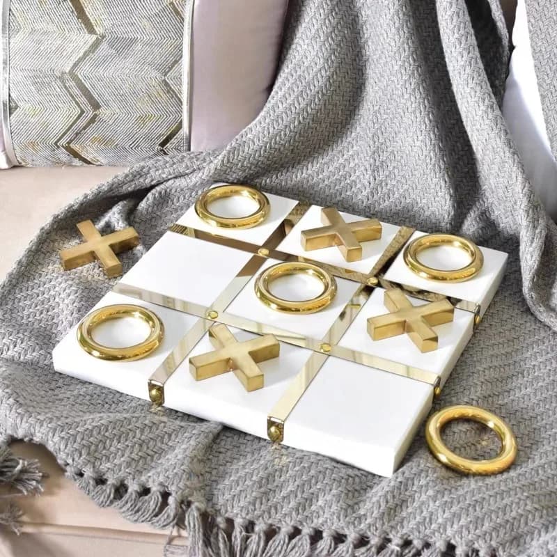 Metal Crossboard, Desktop Decoration, Metal Sculpture Decoration, Handicrafts, Modern Home Decoration, Interior Decoration