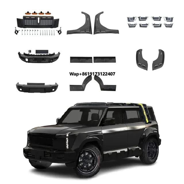 Hot Sale Icar 03 Wide Bodykit Blade Body Kit for Chery Icar 03 Jaecoo J6 Accessories