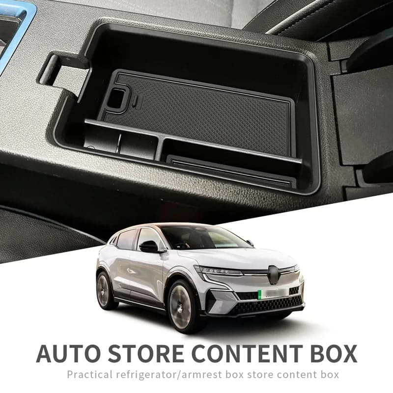 Center Console Armrest Storage Box Organizer for 2023 Renault Megane, Car Interior Accessories