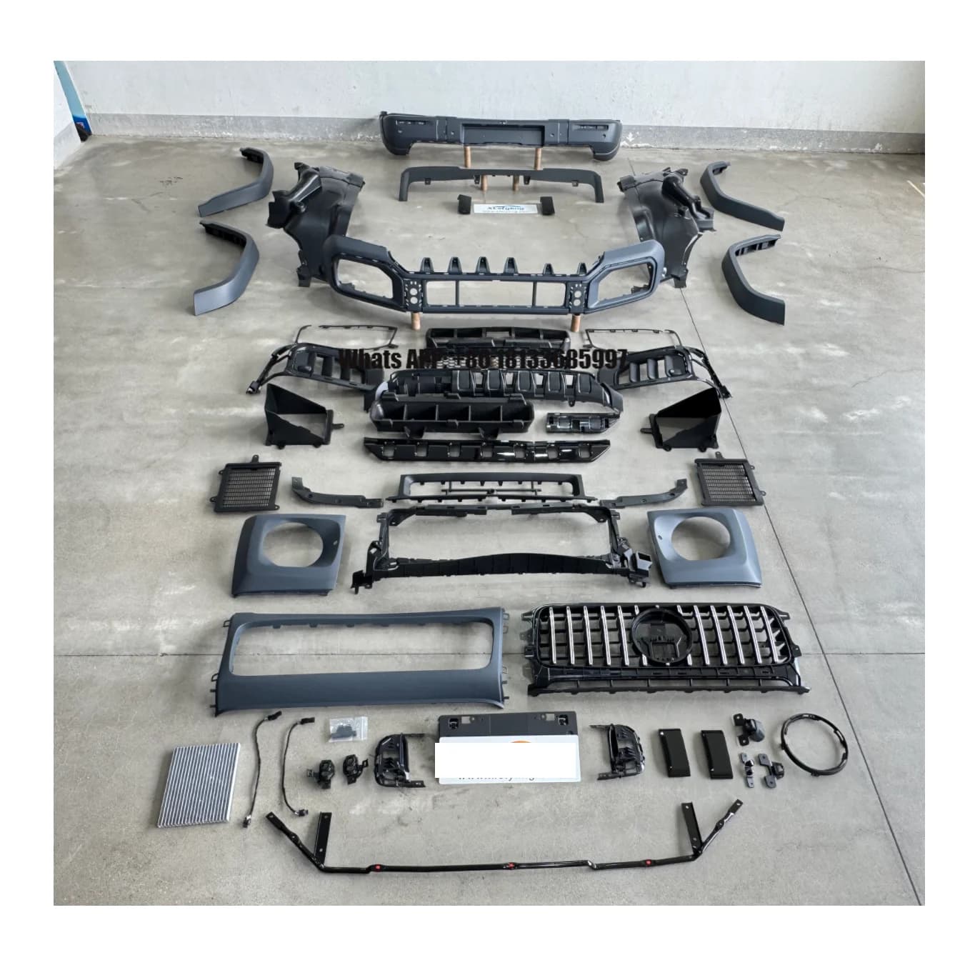 Car Auto Parts Retrofit Bodykit for Mercedes W463A W464 19-24 Upgrade to W465 G63 25+ 1:1 Style