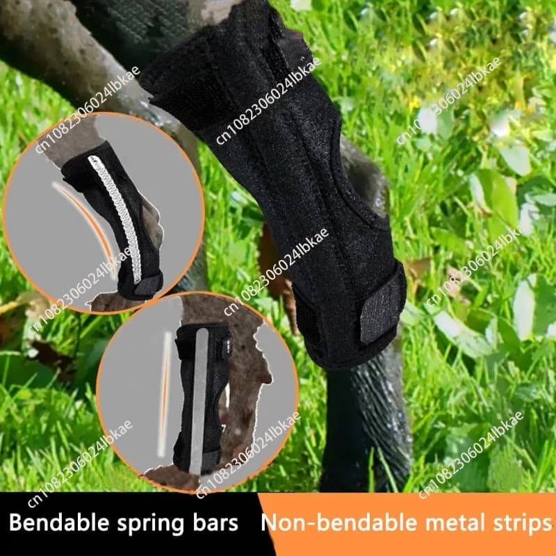 Dog Leg Protector Pet Arthritis Knee Protector Fracture Fixation Splint Cat Dog Post-Operative Rehabilitation Anti-Licking Wound