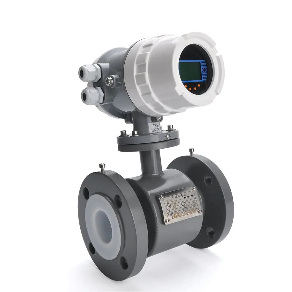 24VDC 220VAC Digital DN50 DN80 DN100 DN150 DN200 DN600 DN800 Small Large Caliber Magnetic Inductive Flowmeter