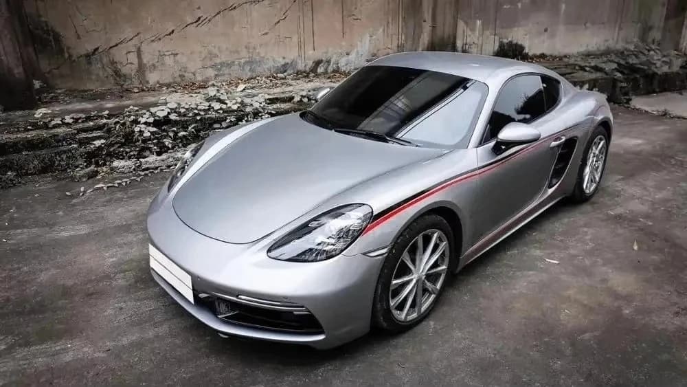 For 2017-up Pors Cayman Boxster 718 Upgrade GTS Bumper Body Kits Rear Diffuser Body Kit