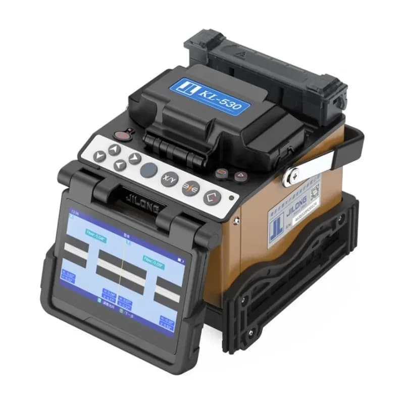 Optical Fiber Welding Machine KL-530 Automatic Optical Cable Hot Melting Machine FTTH Leather Pigtail Single Core Intelligent