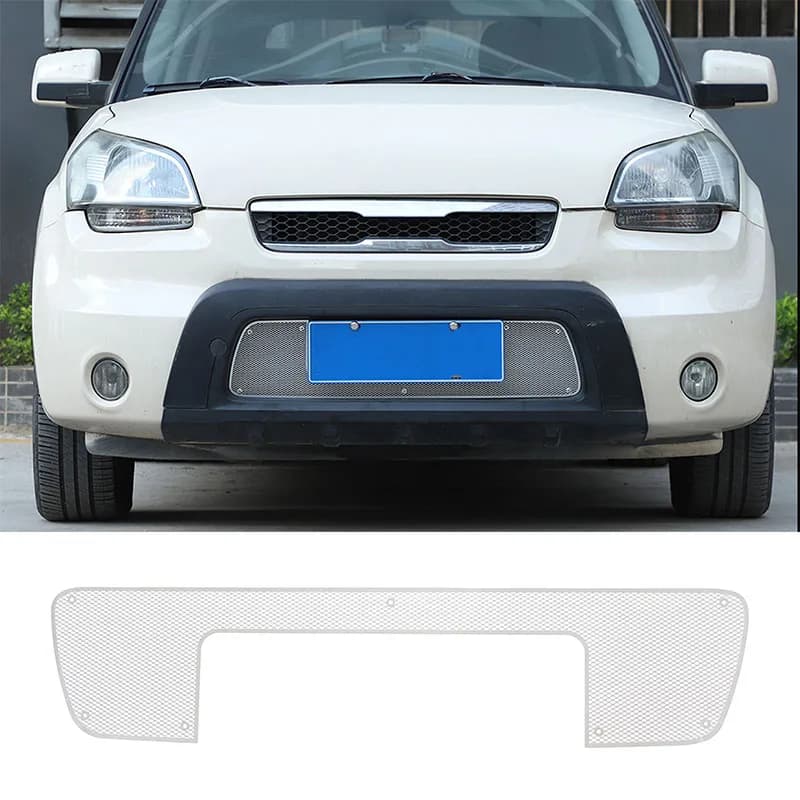 For Kia Soul 2009-2013 Front Grills Anti-insect Network Net Protective Net Cover Panel Accessories