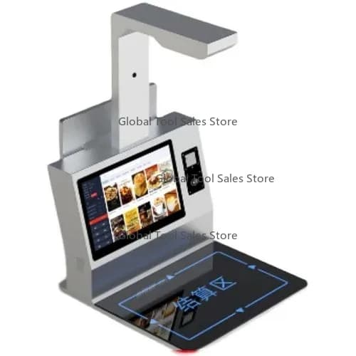AI Image Recognition  Intelligent Terminal, AI Dish Recognition Self-service Payment Settlement, Dual Touch LCD Display
