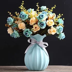 DSA ceramic vase creative fashion simple modern living room dining table TV cabinet dried flower arrangement ornament