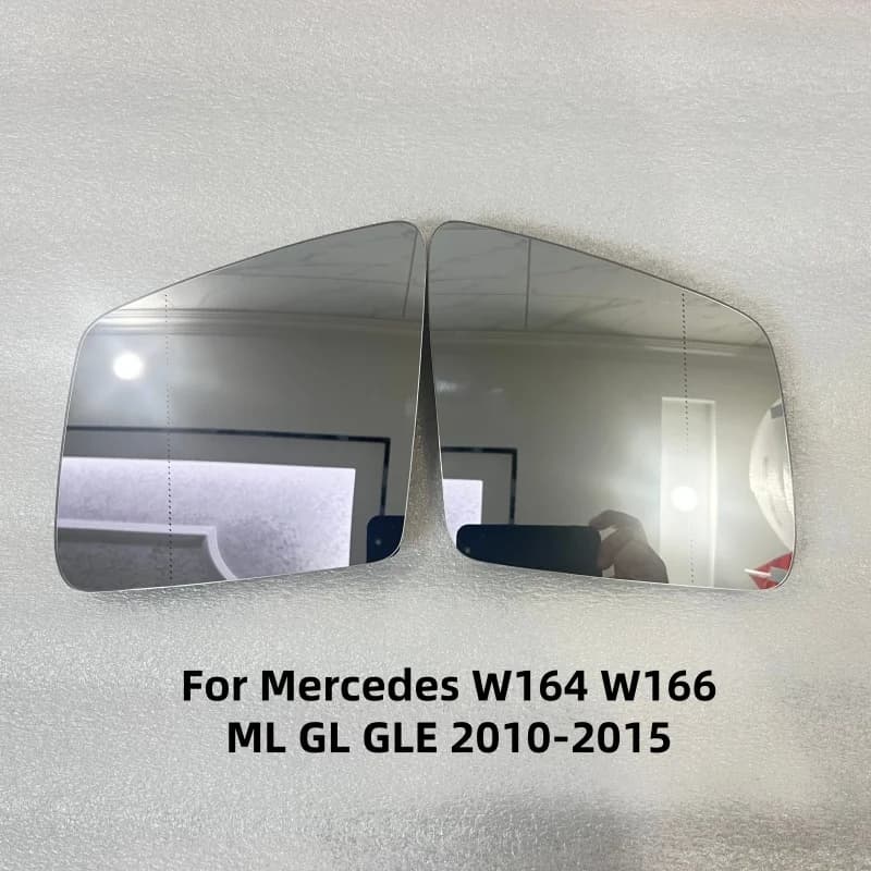 Heated Wide Angle Side Mirror Glass For Mercedes W164 W166 ML GL GLE 2010-2015 Rearview Lens
