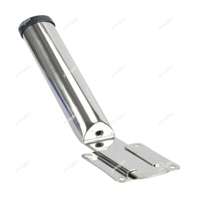 Plug-in Stainless Steel Fishing Rod Seat Fixed Bracket Marine Yacht Hardware Fitting