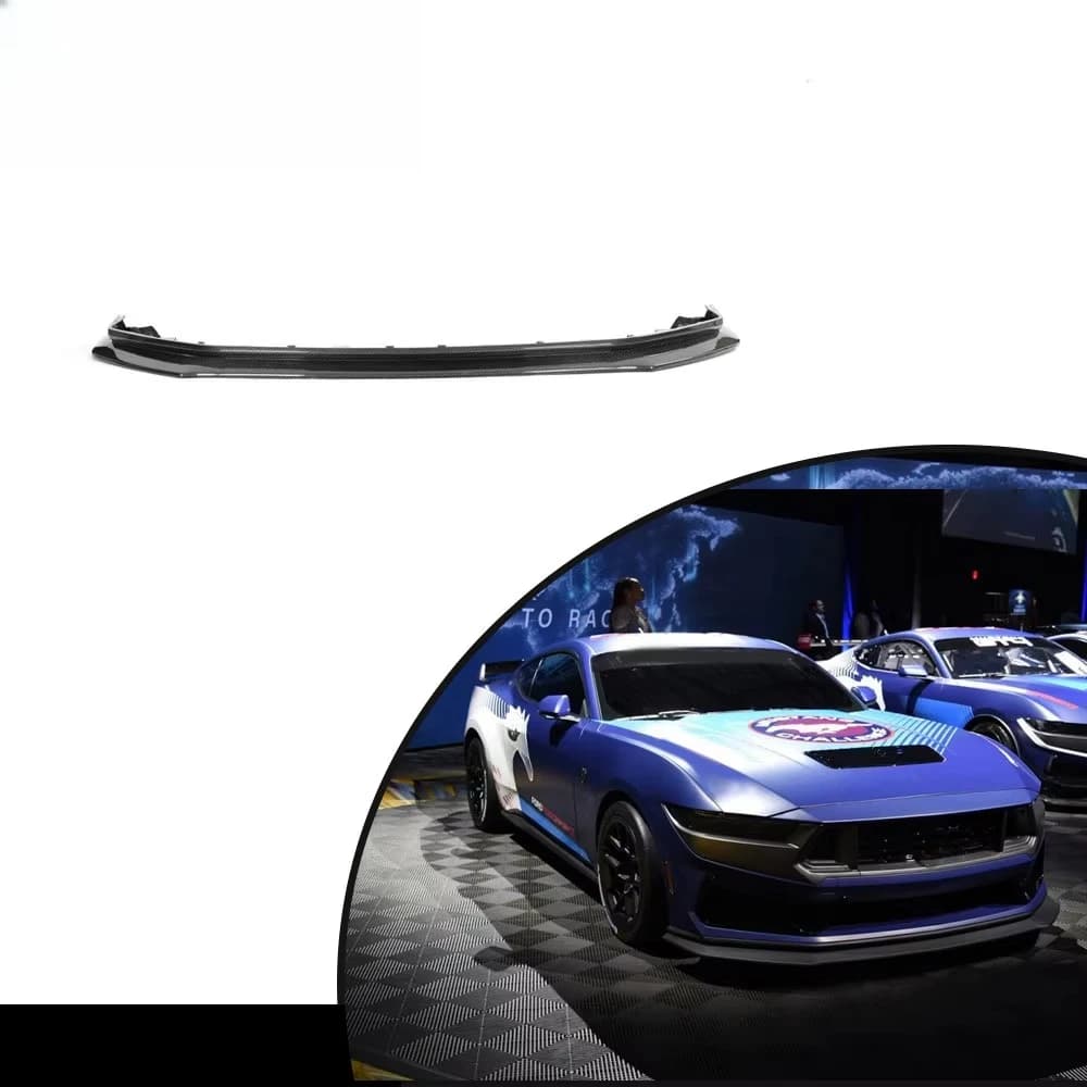 High Quality Carbon Fiber Front Lip forFord Mustang Dark Horse 2024