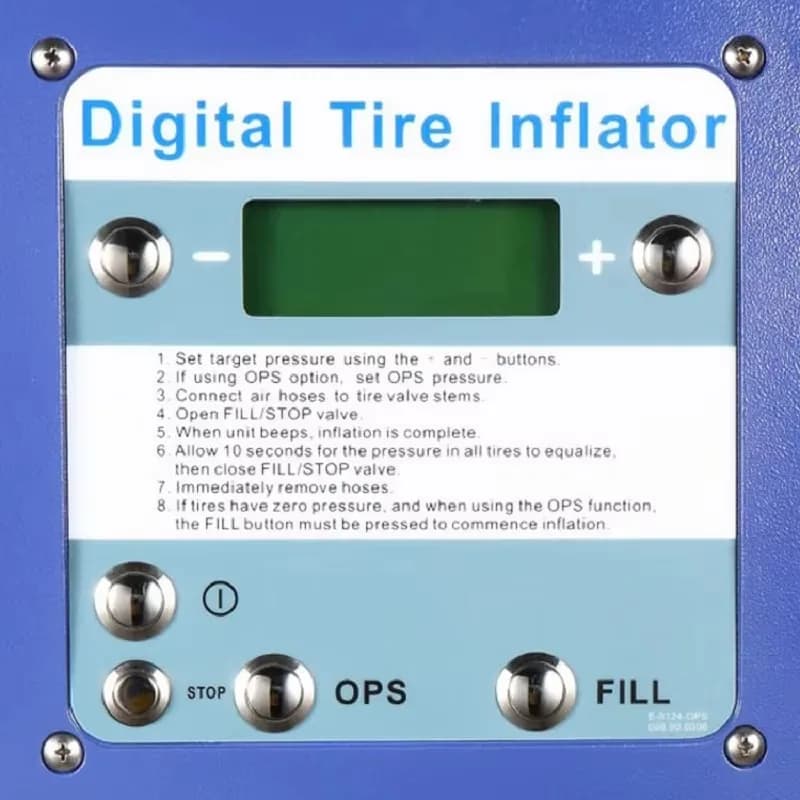 High Flow High Pressure Tyre Air Machine Inflator IT693 - Inflate up to 4 Tires Fast Pneumatic Tool for Automotive Maintenance