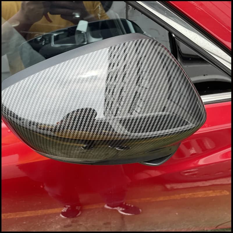 Car Styling For Mazda 6 2018-2021 Door Side Rearview Mirror Cover Caps Shell Housing Replace Types Auto Parts Accessories