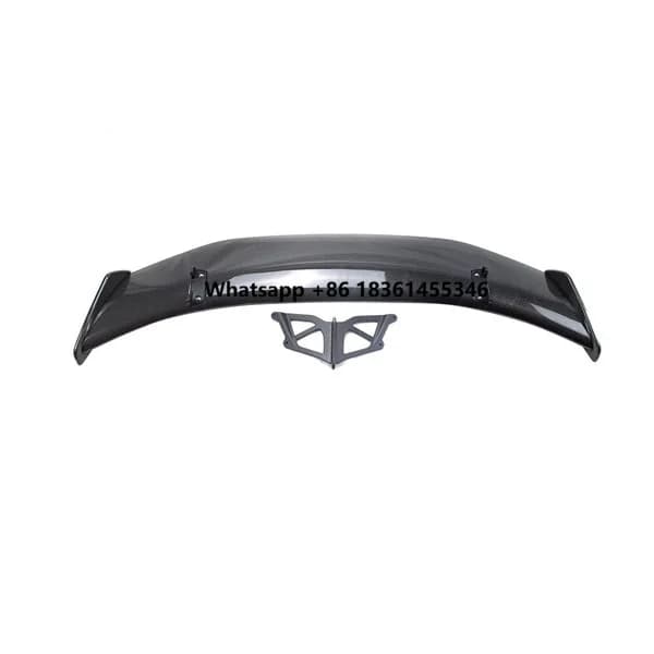 For  718 For GT4 Auto Bodykit Damei New Style Carbon Fiber Rear Bumper Wing Fixed Wing Tail Spoiler Modification