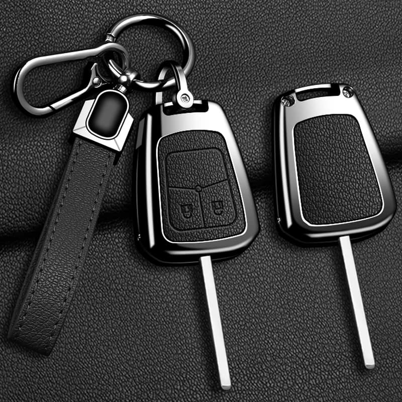Car Metal Key Case Cover For Chevrolet Malibu Blazer Traverse Seeker Onix Equino Volt Bolt Trax Orlando Cruze Spark Sonic Camaro