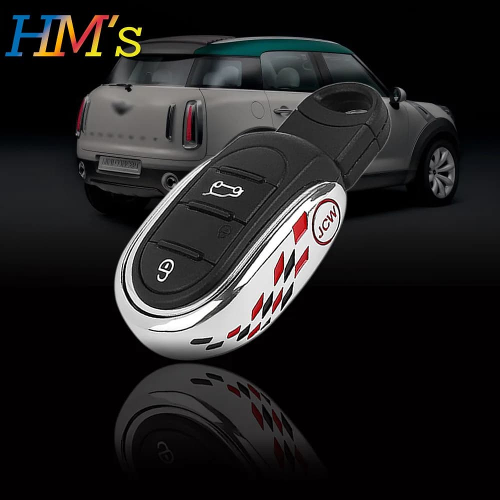 Car For MINI JCW S ONE F54 Clubman F55-F57 F60 Countryman Accessorie Key Cover Keycase Key Chain Alloy Material Car Key Cover