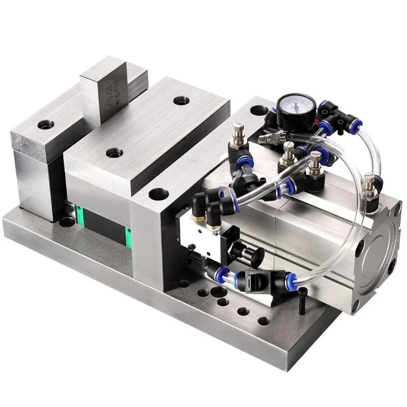 Heavy duty pneumatic vice, high precision flat pliers numerical control machine