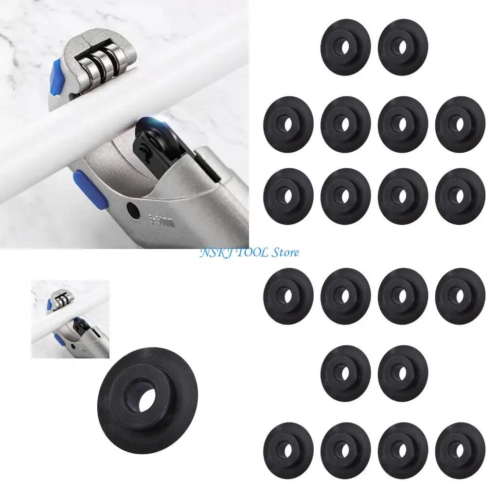 L8RC 10Pcs Standard Tube Cutter Blade Pipe Cutter Blade Spare Wheel Replacement Blade