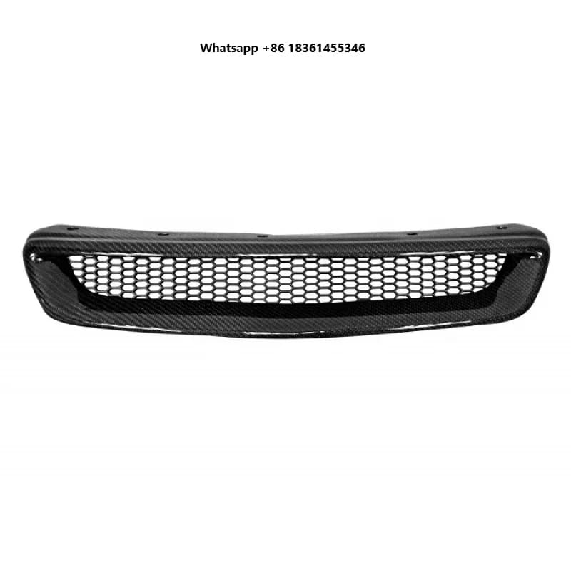 For Well-Made Carbon Fiber Front Grill 1996-1998   Premium Exterior Accessory