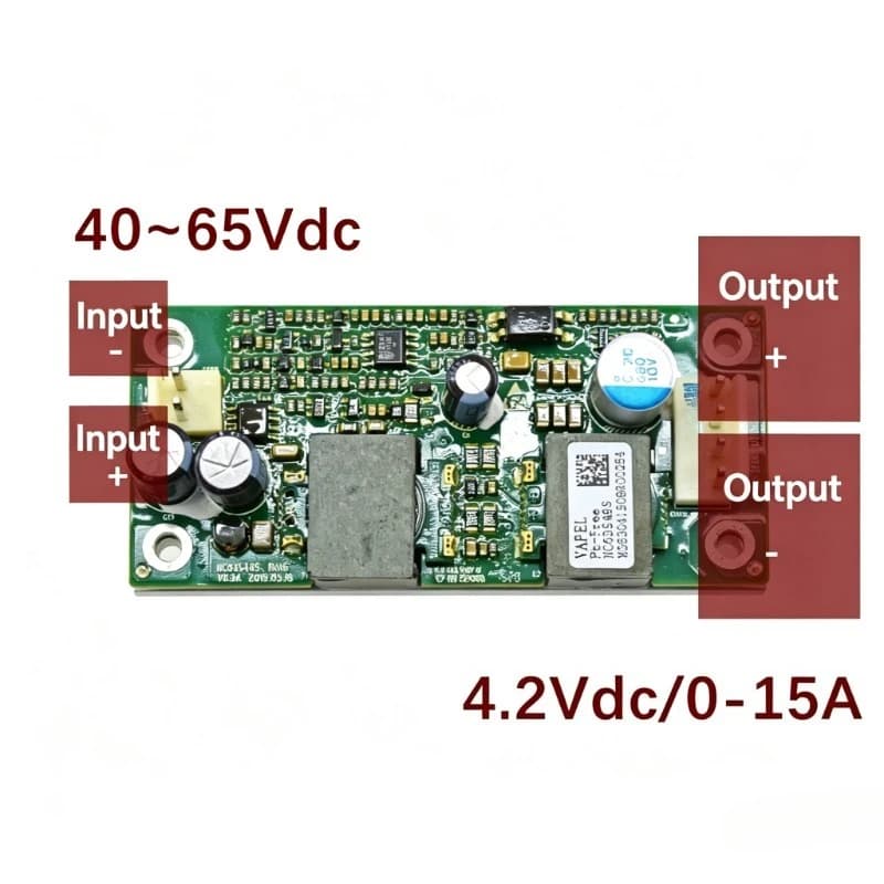 Isolated Power Module NC63S48S 40-65V DC Step Down 4.2V Lithium Battery Fast Charger 15A