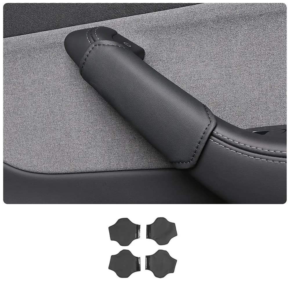 For Tesla Model 3 Highland 23-26 Model Y Juniper 25-26 Center Anti-dirty mat rear anti-kick pads,door handle protective cover