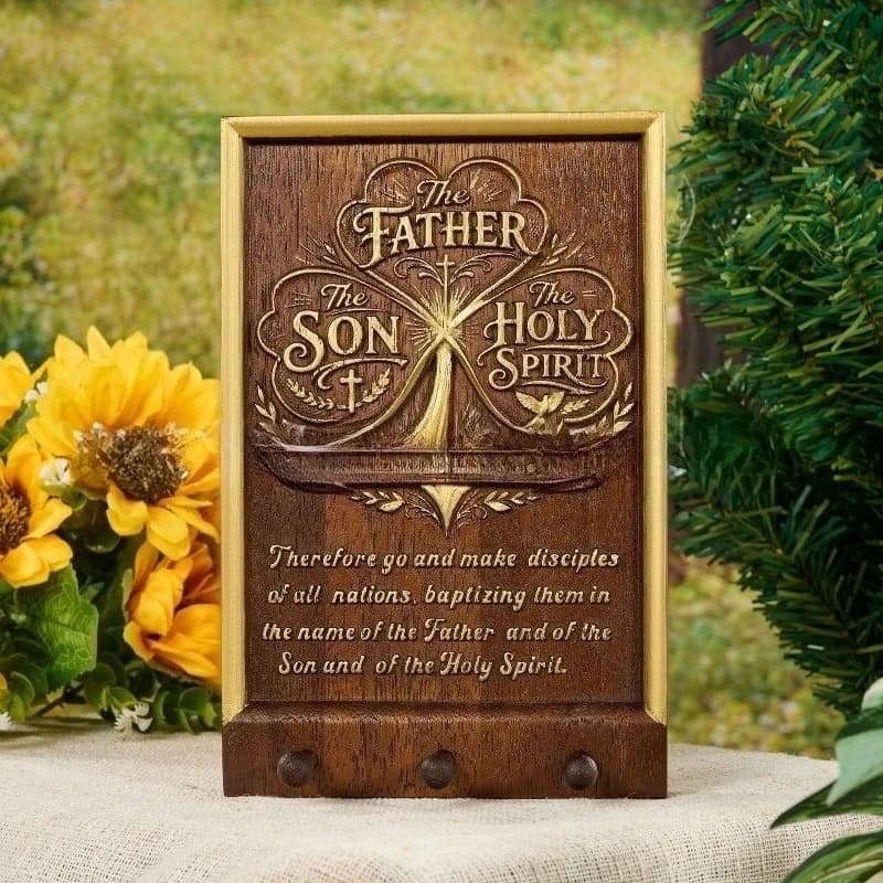 High Quality Solid Wood Carvings Plaques Artisanal Brand Home Decor Wall Hangings and Table Ornaments