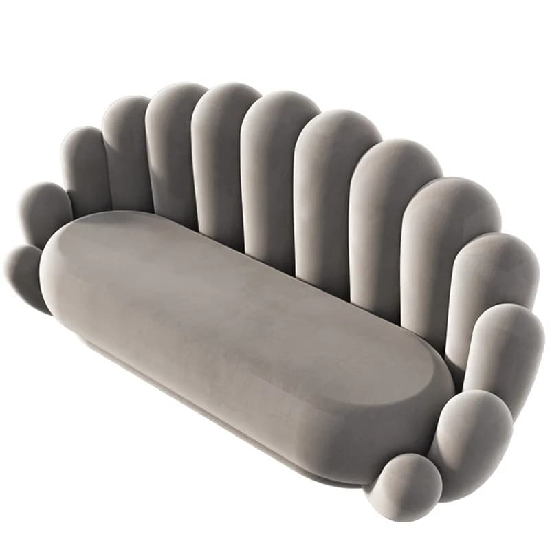 Simple lounge sofa, suitable for use in shops, beauty salons and office reception areas