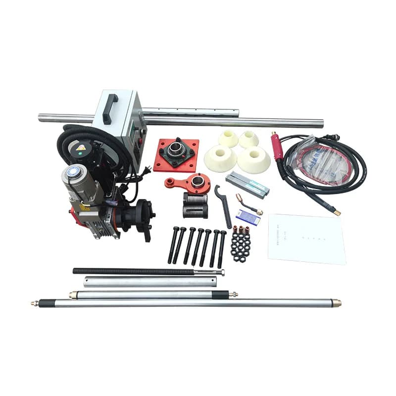 Automatic excavator maintenance boring repair welding machine 50 type portable boring machine CNC boring and welding