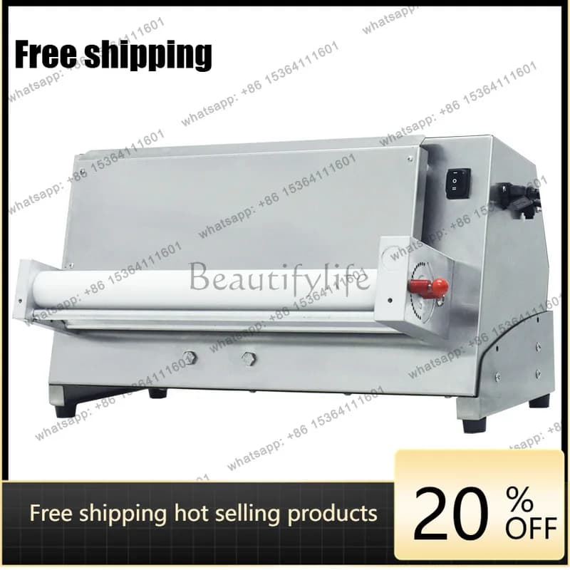 XX. Commercial Automatic Stainless Steel Pizza Press 20-inch Adjustable Pizza Press