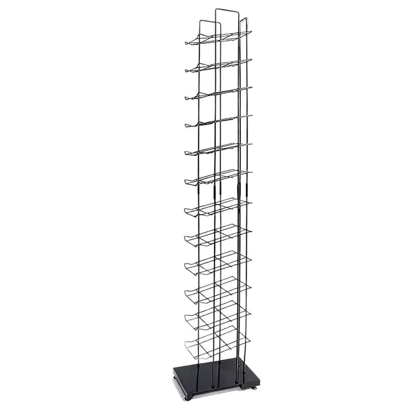 Display stand floor-to-ceiling multi-layer supermarket hat display stand baseball cap straight multi-layer y
