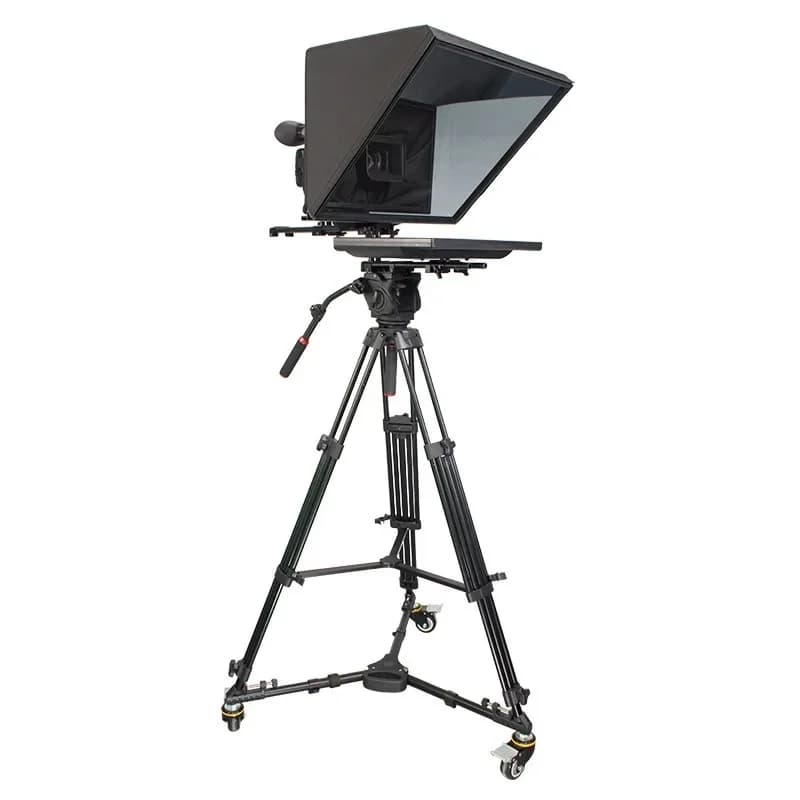 Intelligent single and double screen large-screen teleprompter, teleprompter Chinese software can be remotely controlled